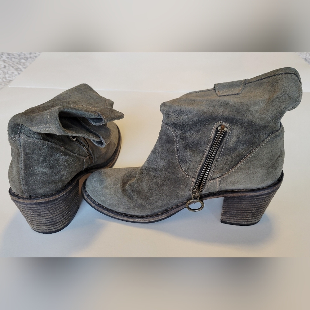 FIORENTINI + BAKER Brown Suede Boots - Picture 3 of 12